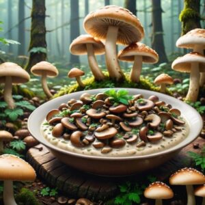 Bezglutenowy sos pieczarkowy