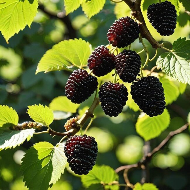 Czy morwa czarna jest szybko owocującym drzewem