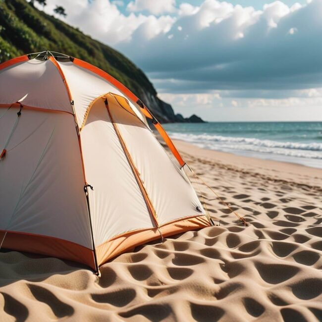 Jak unikać problemów związanych z rozbijaniem namiotu na wybrzeżu