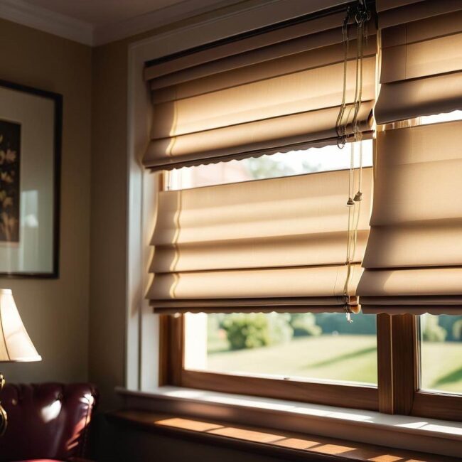 Jak zamontować rolety rzymskie na nietypowych oknach