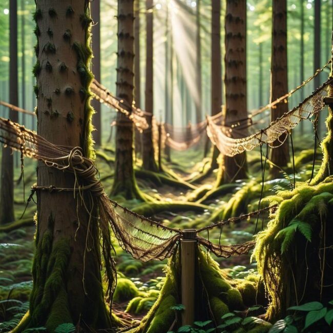 Jak zaplanować gęstość słupków do siatki leśnej na obszarze chronionym