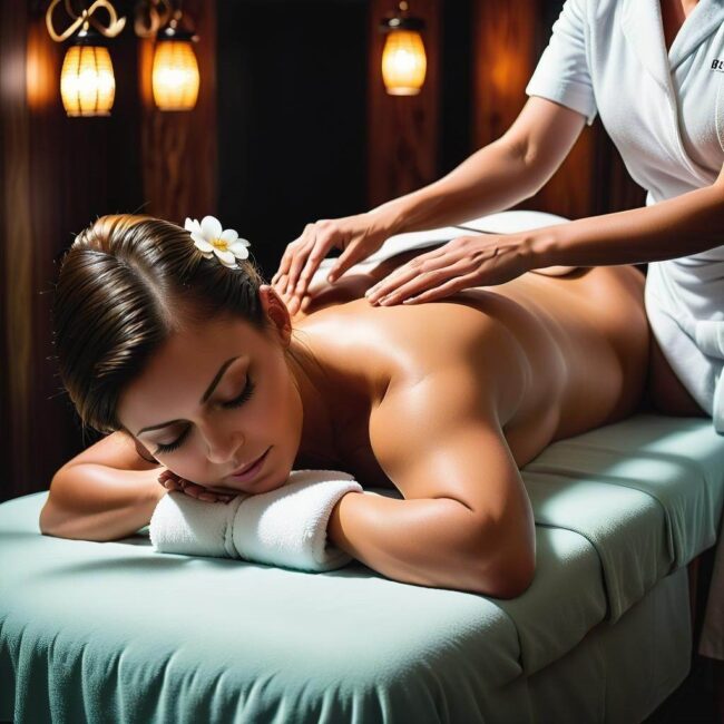 Masaż co założyć