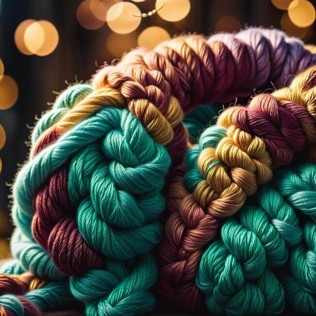 Oczko ściegowe na drutach