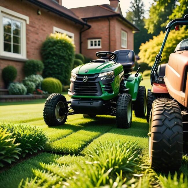 Odpalanie kosiarki spalinowej i natychmiastowe zgaszenie