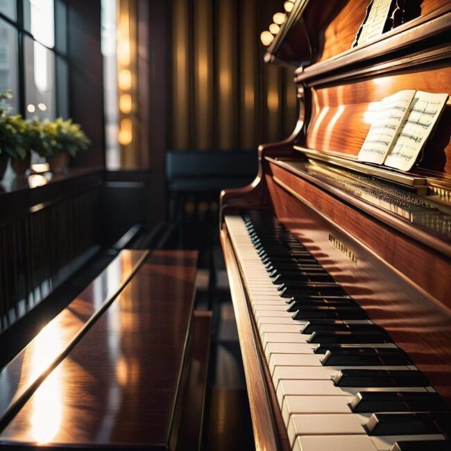 Oktawy w nauce gry na pianinie