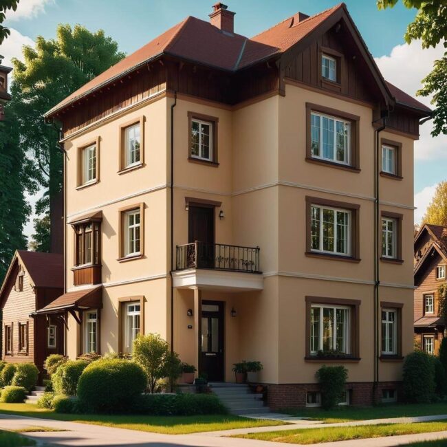 Przekształcenie domu na dwa niezależne domy