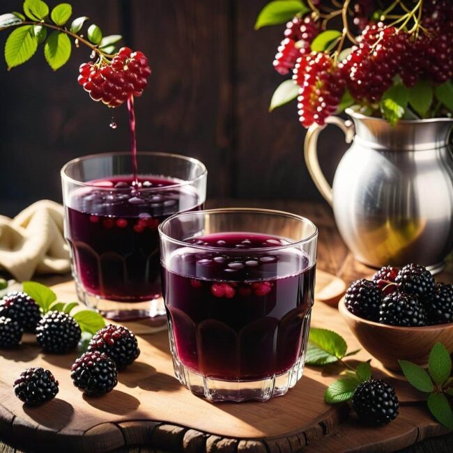 Sok z aronii Siostry Anastazji blog kulinarny