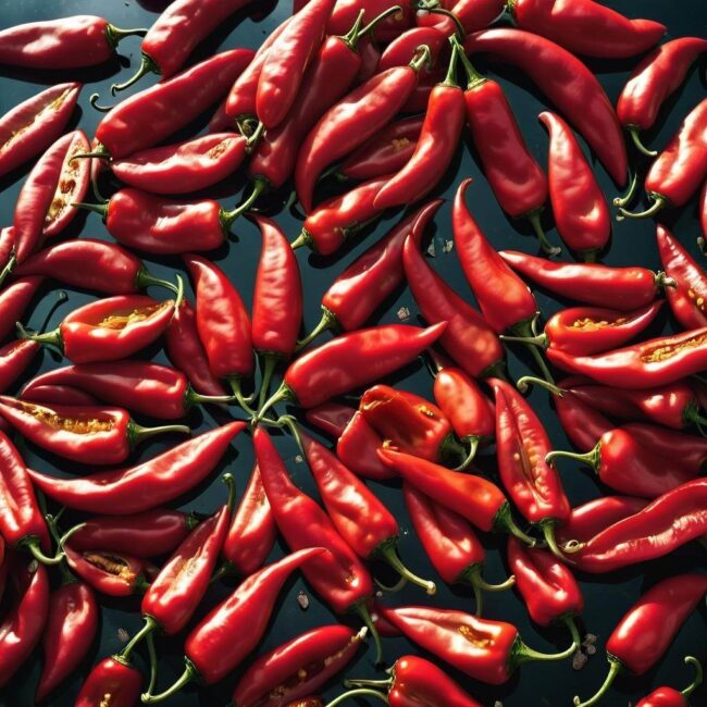 Suszenie chili w niskiej temperaturze